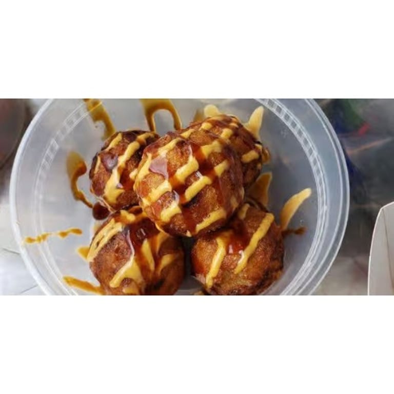 Delicious Takoyaki: A Japanese Street Food Favorite